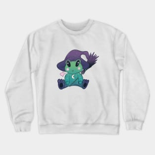 Witchy frog Crewneck Sweatshirt